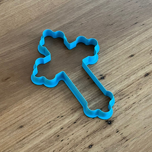 Crucifix Cookie Cutter - budded style - 4 sizes, cookie cutter store