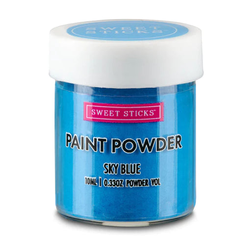 Sweet Sticks Paint Powder - Sky Blue, Decorative Paint, Baking Cakes and Cookies, available at Cookie Cutter Store