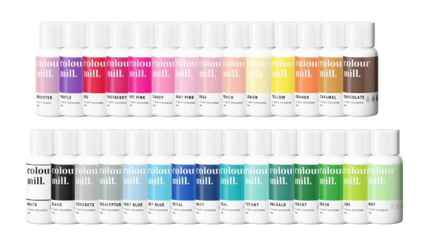 Colour Mill Oil Based Pigment for Cookie, Fondant, Royal Icing Colouring, Cookie Cutter Store