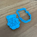 Bear holding letter M for Mother's Day cookie cutter & stamp, cookie cutter store