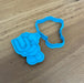 Bear holding letter U for Mother's Day cookie cutter & stamp, cookie cutter store