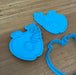 Caterpillar in Apple Cutter with emboss Stamp, cookie cutter store