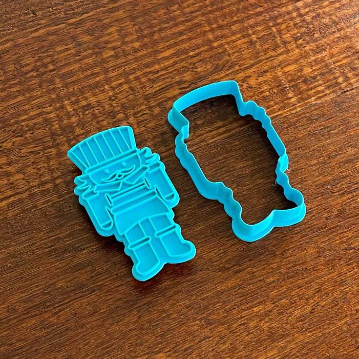 Nutcracker Cookie Cutter & Stamp, cookie cutter store