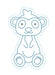 Meercat Cookie Cutter and Stamp, Cookie Cutter Store
