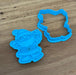 Cute Santa with Christmas Pudding Father Christmas Cookie Cutter & Stamp, Cookie Cutter Store
