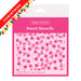 Starry Celebration Cookie Decorating Stencil for Christmas by Sweet Sticks, Cookie Cutter Store
