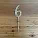 Number 6, cake topper, cookie cutter store
