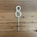 Number 8, cake topper, cookie cutter store
