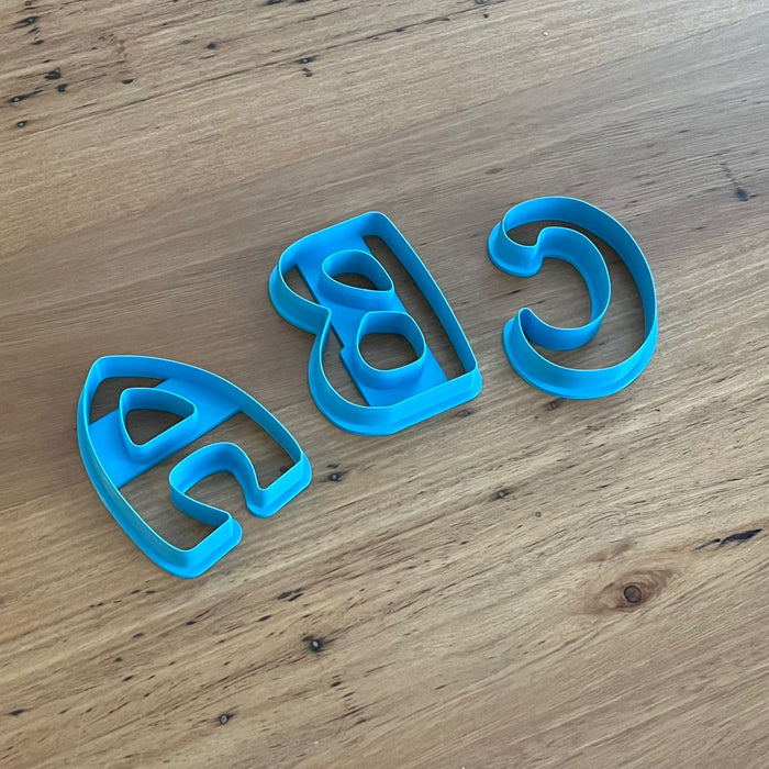 Alphabet Letter Cookie Cutter, Letters A to Z, Cookie Cutter Store