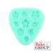Silicone Mould mixed flowers, Cookie Cutter Store