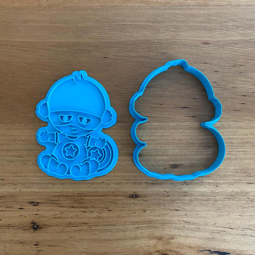 Baby Superhero Captain America Cookie Cutter & Stamp, cookie cutter store