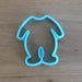 Baby Grow Baby Suit Style #1 Cookie Cutter available in 2 sizes. We have a wide range of baby themed cutters and stamps, including custom designs for baby showers, births, first tooth and birthdays! Search Baby Instore!