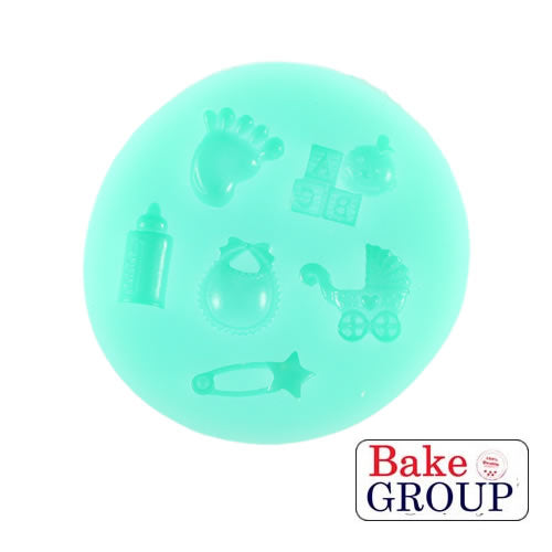 Silicone Mould Mixed Baby, Cookie Cutter Store