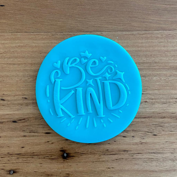 Be Kind Raised Effect, Deboss, Pop Stamp, Cookie Stamp, Cookie Cutter Store