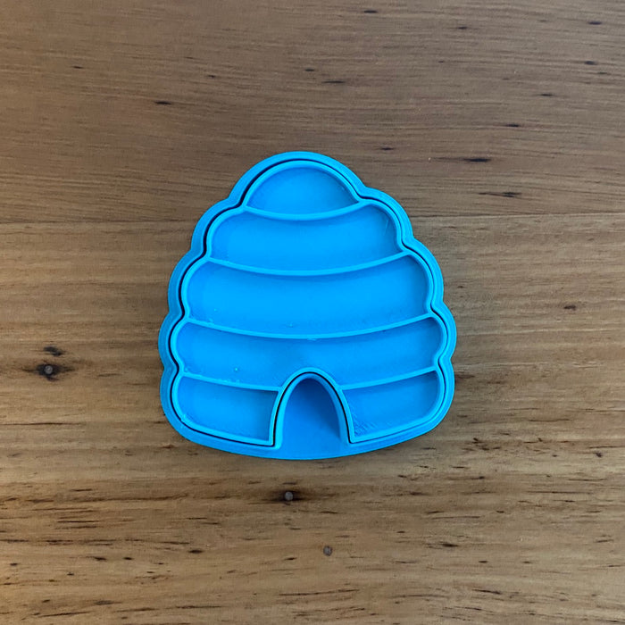 Bee Hive Cookie Cutter & Optional Emboss Stamp