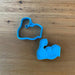 Bicep Muscle Cookie Cutter & Stamp measures 54mm tall x 60mm wide. Why not pair it with our running shoes, weightlifter or dumbbell and kettlebell set?