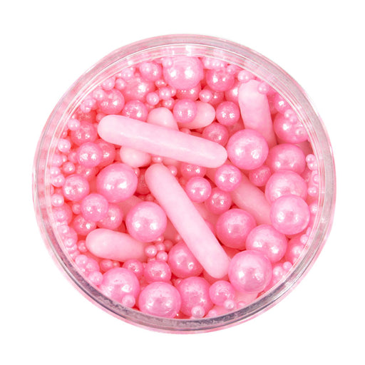 Bubble and Bounce Pink Sprinkles by Sprinks 75 gram jar, Cookie Cutter Store