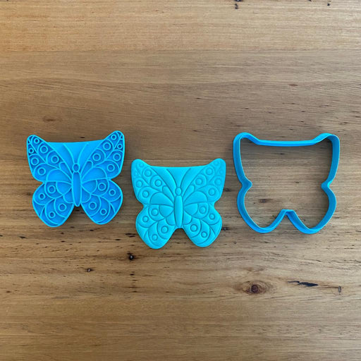 Butterfly Cookie Cutter & optional Emboss Stamp, Cookie Cutter Store