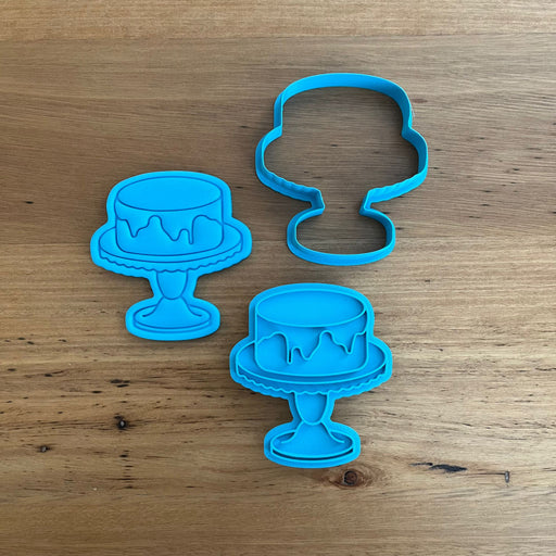 Cake Stand Cookie Cutter & Emboss Stamp, Cookie Cutter Store