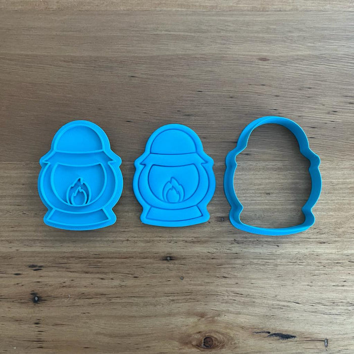 Camp Lantern Cookie Cutter and Stamp, Cookie Cutter Store