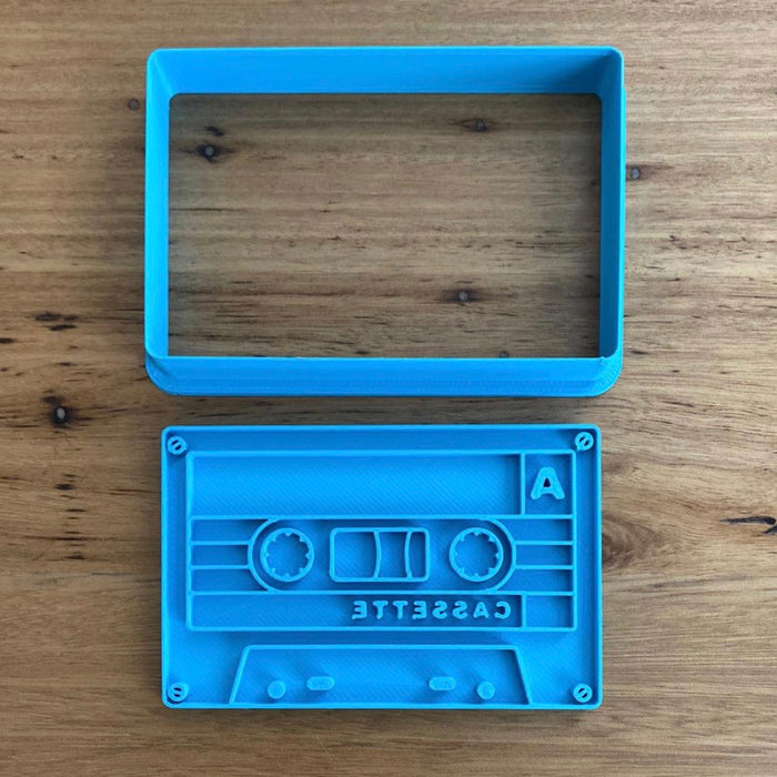 Cassette Tape Cookie Cutter & Emboss Stamp, cookie Cutter store