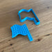 Chequered Flag Cookie Cutter & Emboss Stamp, Cookie Cutter Store