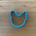 Chicken Cookie Cutter and Optional Stamp measures approx. 80mm tall by 80mm wide.  Check out our other farmyard animal - search "animals" or "farmyard"Chicken Cookie Cutter & Stamp, Farmyard Animals, Cookie Cutter Store