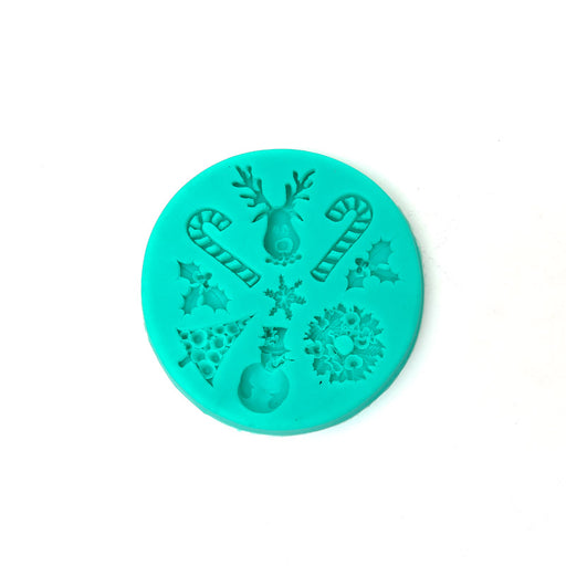 Silicone Mould Christmas Icons, Cookie Cutter Store