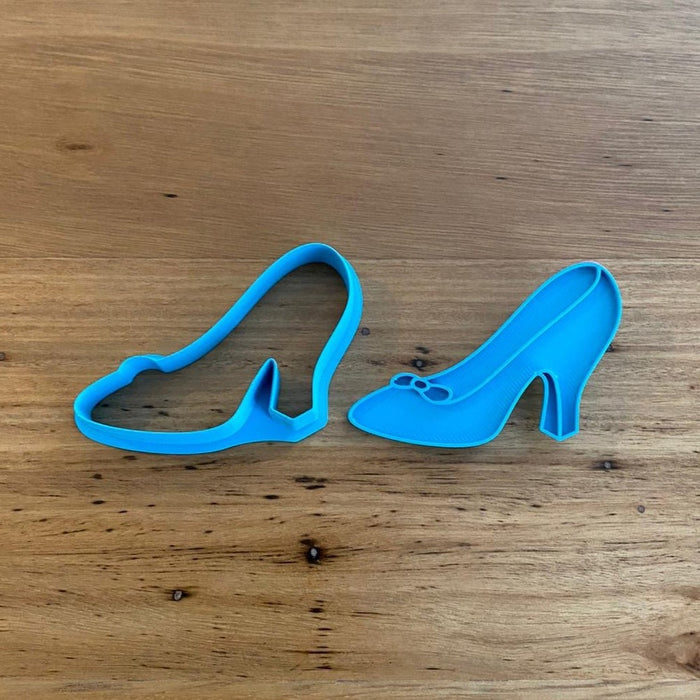 Cinderella Shoe Cookie Cutter & optional Stamp