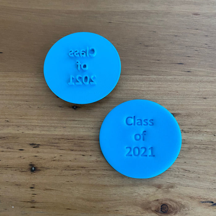 Class of 2022 Graduation Cookie Emboss Stamp, Cookie Cutter Store