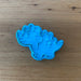 Stegosaurus Dinosaur style #1 - Cookie Cutter and optional Fondant Stamp measures approx. 100mm tall by 75mm wide.  PYO set by @cookies_by_amelia  Don't miss our other Dinosaur styles by searching "Dinosaur" in the search bar.