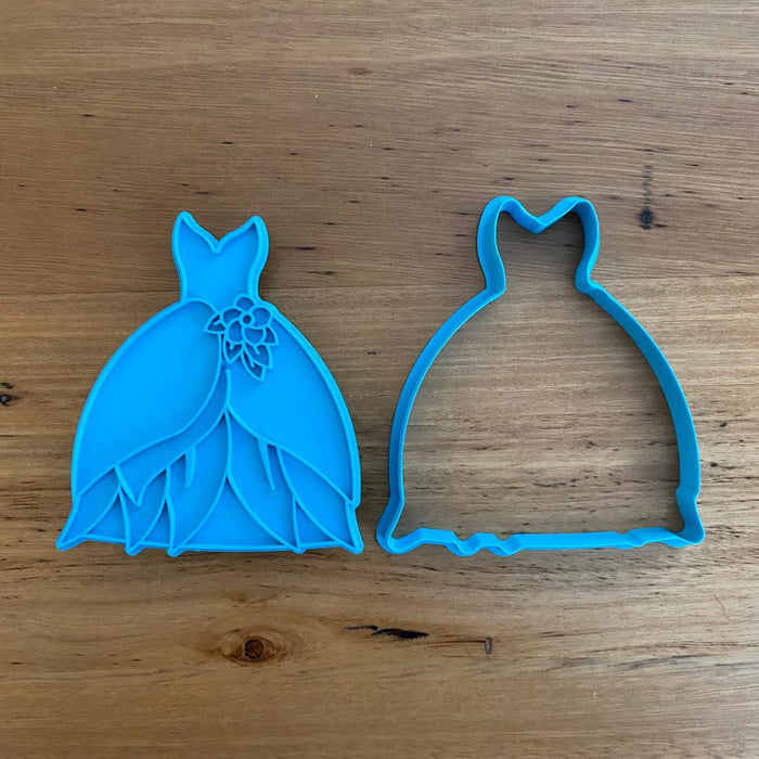 Tinkerbell Dress Cookie Cutter & optional Stamp, Cookie Cutter Store