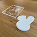 Bunny Cutter with raised stamp deboss, Pop Stamp, deboss stamp and cookie cutter, cookie cutter store
