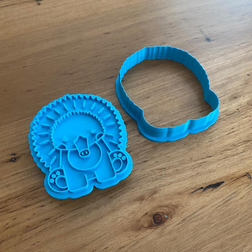 Edna the Echidna Cookie Cutter and Emboss Stamp, Cookie Cutter Store
