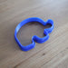 Elephant Style #2 Cookie Cutter measures approx. 80mm wide.  Excellent robust Quality with a neat cutting edge. We target next day delivery. Custom designs are possible if you want a different size, or design. Just send an enquiry, or see our custom cookie cutter item, found under the "Custom Items" menu.
