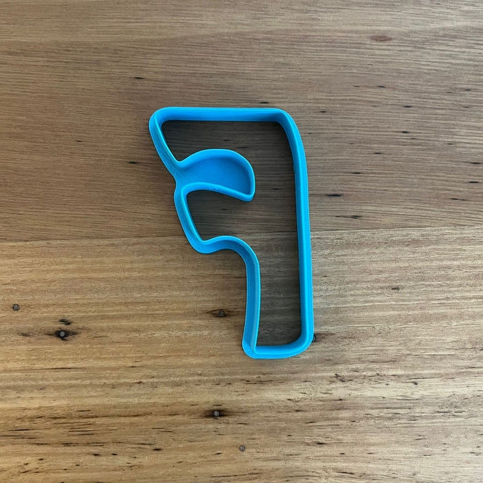 Alphabet Letter Cookie Cutter, Letter F, Cookie Cutter Store