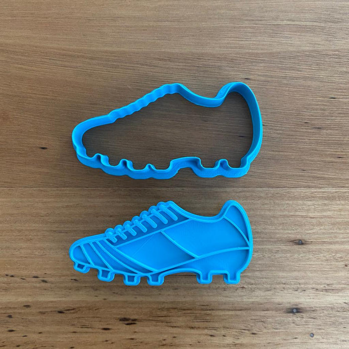 AFL, Rugby, Soccer, Football Boots Cookie Cutter and Stamp Set, cookie cutter store
