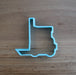 Fork Lift Truck Cookie Cutter and optional Stamp measures approx. 90mm tall by 93mm wide