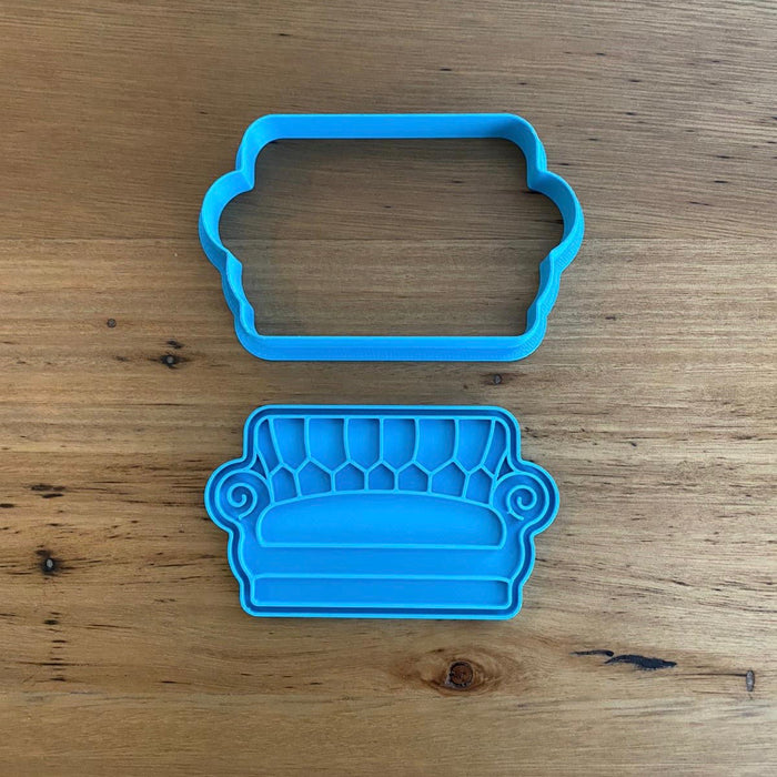 Friends Sofa Cookie Cutter & Optional Stamp