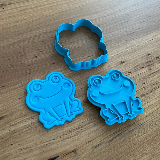 Frog Cookie Cutter & Stamp, Cookie Cutter Store