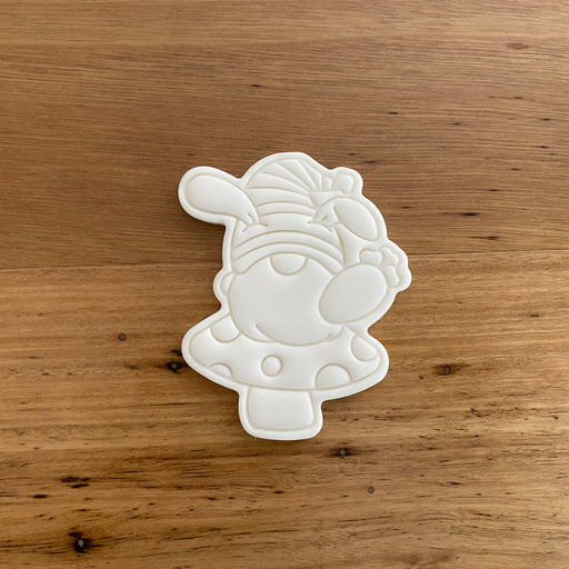 Gnome in Egg Cookie Cutter & Stamp