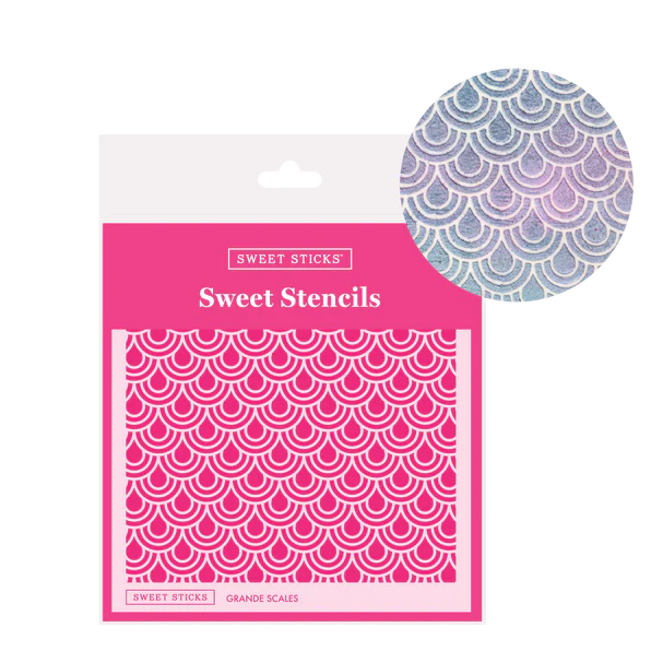 Grande Scales Cookie Decorating Stencil by Sweet Sticks, Cookie Cutter Store