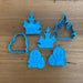 Haunted House for halloween cookie cutter and stamp, cookie cutter store