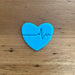 Heart Beat Cookie Cutter & Emboss Stamp, Cookie Cutter Store