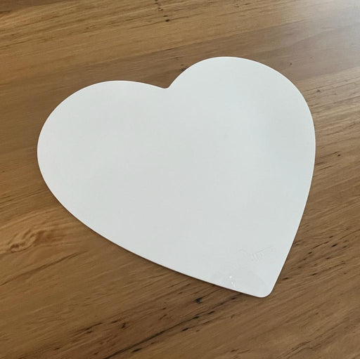 Large Heart shape template, 300mm / 12" tall for large cookies or cookie cakes, Cookie Cutter Store