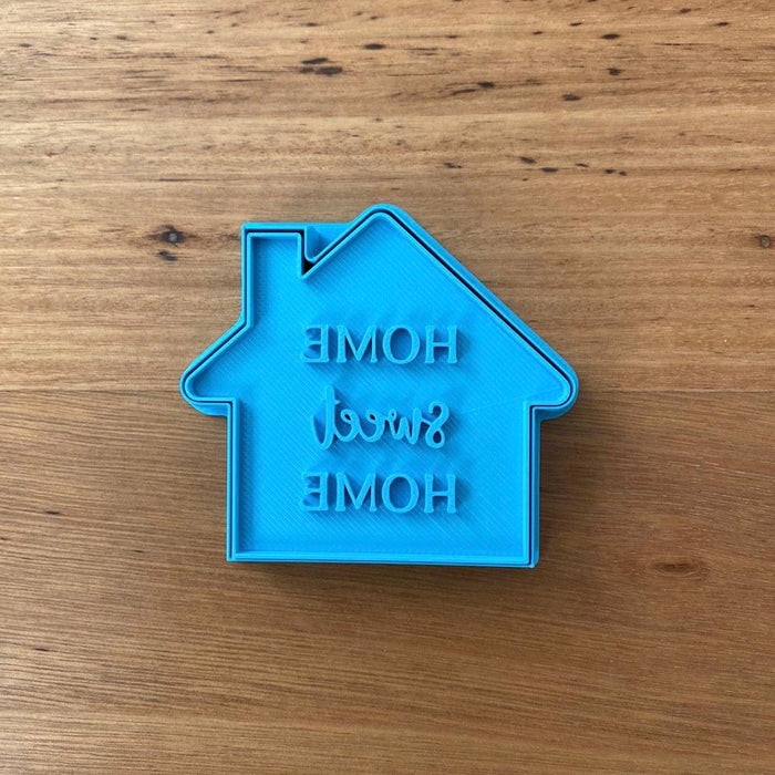 House Cookie Cutter & Stamp "Home Sweet Home", cookie cutter store