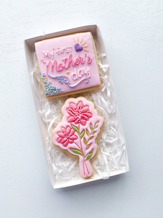 Mother's Day Flowers #2 Cookie Cutter & Stamp