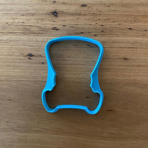Lawnmower cookie cutter and stamp measures approx. 90mm tall by 73mm wide. Great for Father's Day or any Home or House related cookie theme