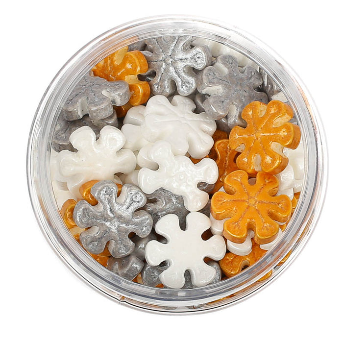 Let It Snow Sprinkles by Sprinks 75 gram jar, Cookie Cutter Store