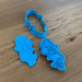 Mermaid Cookie Cutter and emboss Stamp, Cookie Cutter Store